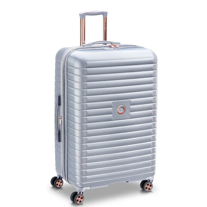 Suitcase for mountain gear-suitcase with wet compartment for toiletries-Delsey Cruise 3.0 28" Expandable Spinner Upright