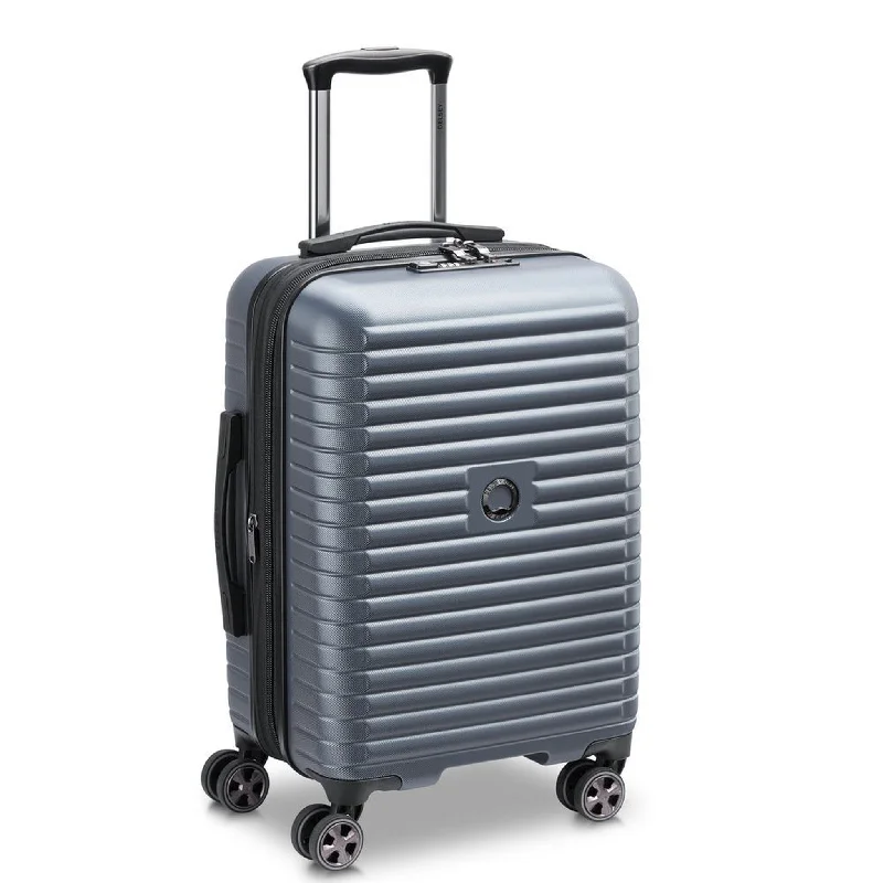 Suitcase with satin finish-eco suitcase-Delsey Cruise 3.0 Expandable Spinner Carry-On