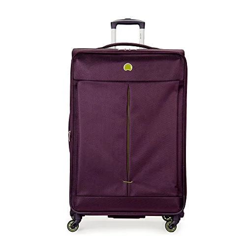 Suitcase with padded shell-travel suitcase for two-Delsey Paris Delsey Air Adventure 29" Expandable Spinner Luggage, Purple