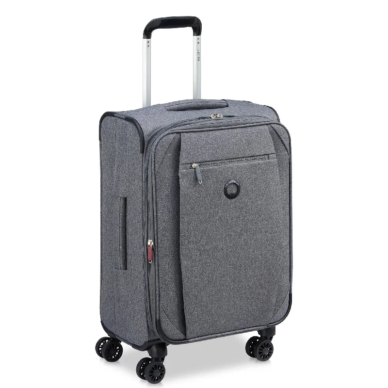 Suitcase for backpacking-unique design suitcase-Delsey Rami Carry-On Plus Expandable Spinner