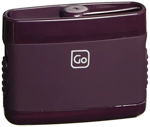 Suitcase for swim kits-travel suitcase for extended stay-Design Go Micro Fan, Purple