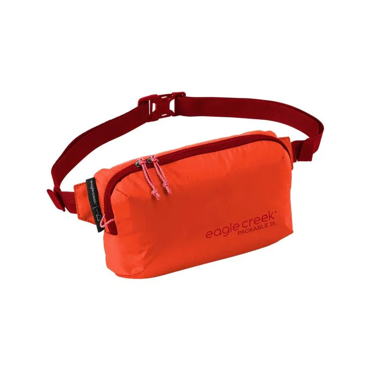 Travel bag for short hiking trips-Eagle Creek Packable Waist Bag - Rising Sun