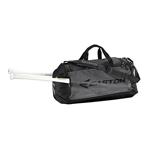 Suitcase with protective lining-travel luggage suitcase with wheels-Easton E310D Player Duffle Baseball Bag, Black