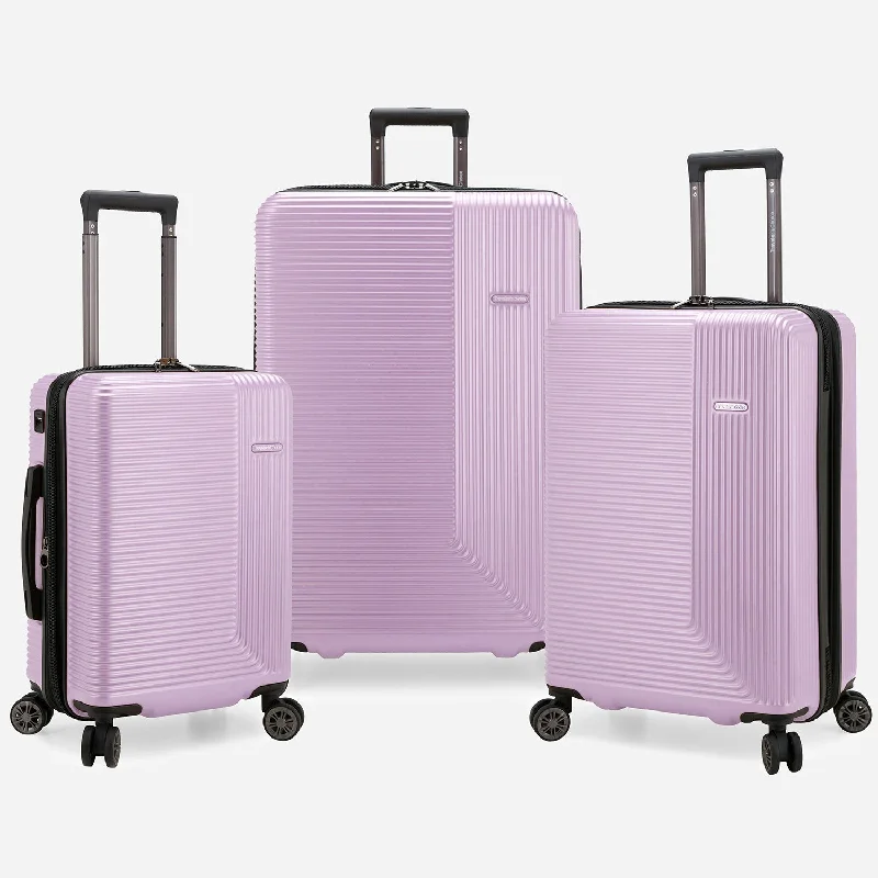 Suitcase for family outings-luggage for long-distance travel-Ember 3-Piece Luggage Set