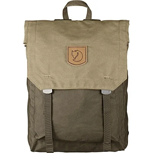 Suitcase for picnic kits-stylish luggage with wheels-Fjallraven - Foldsack No.1, Khaki-Sand