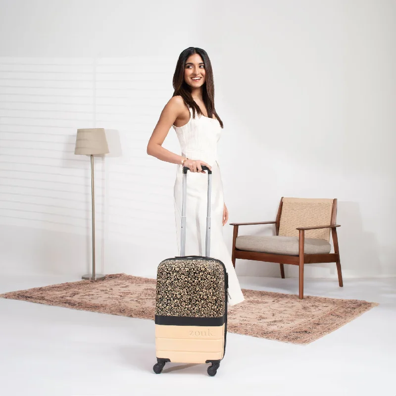 Compact travel bag for teens-FloMotif Raahi Trolley Bag