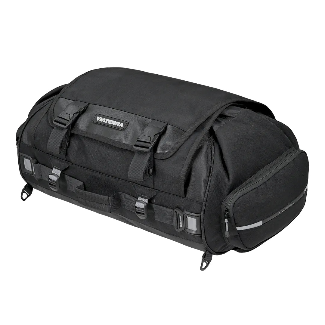 Durable tactical bag for women-VIATERRA RTW SERIES - HAMMERHEAD 75 UNIVERSAL MOTORCYCLE TAILBAG