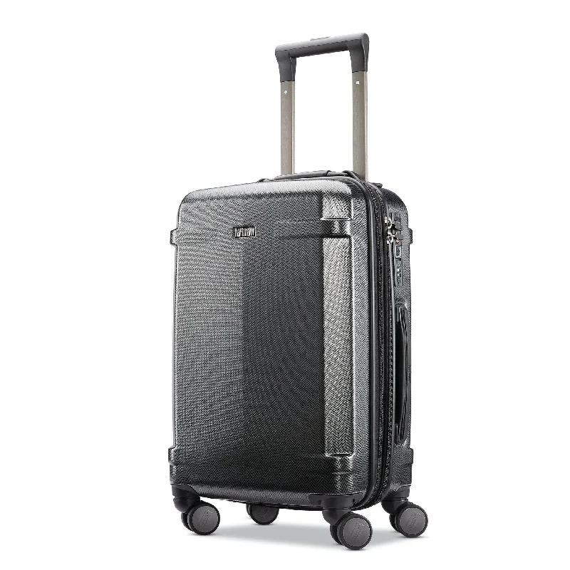 Suitcase with sealed seams-adjustable luggage suitcase-Hartmann Century Deluxe Carry-On