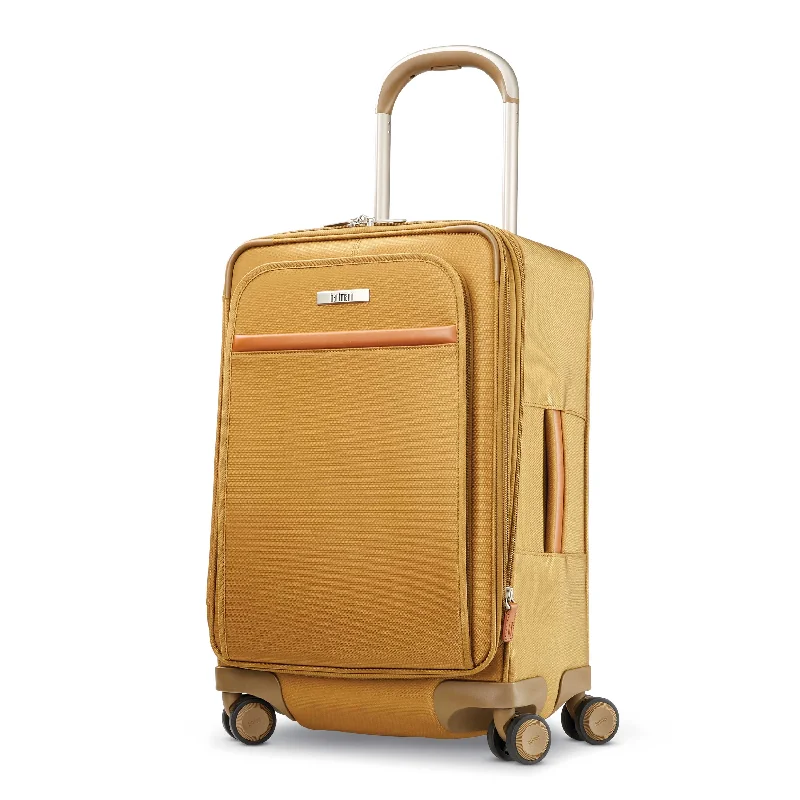 Suitcase with big interior-suitcase with lockable zippers-Hartmann Metropolitan 2 Global Carry On Exp Spinner