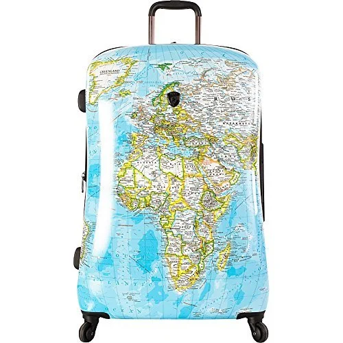 Suitcase for college students-compact rolling suitcase-Heys America Unisex Journey 30" Spinner Blue Luggage