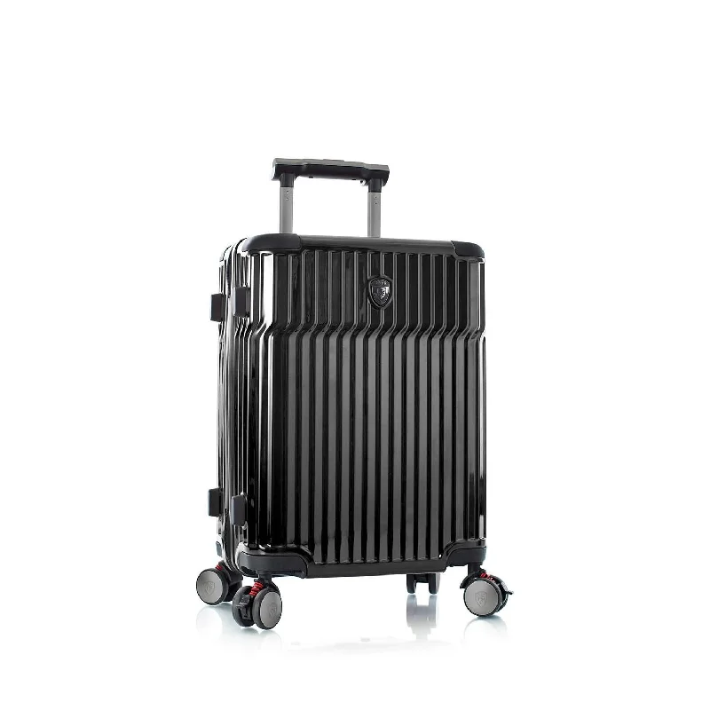 Suitcase for short stays-suitcase with RFID protection-Heys Tekno 21" Carry On Spinner Luggage