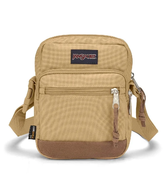 Crossbody casual trendy bag-JanSport Core Crossbody Bag - Curry