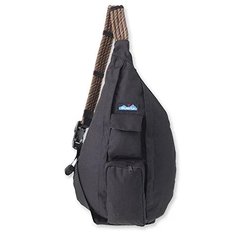 Suitcase for rainy climates-suitcase with handle-Kavu Rope Sling, Jet Black, One Size