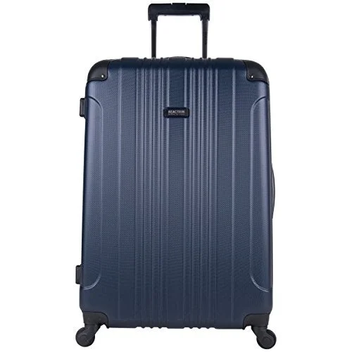 Suitcase with snap straps-luxury cabin luggage suitcase-Kenneth Cole Reaction Out Of Bounds 28" Upright, Navy