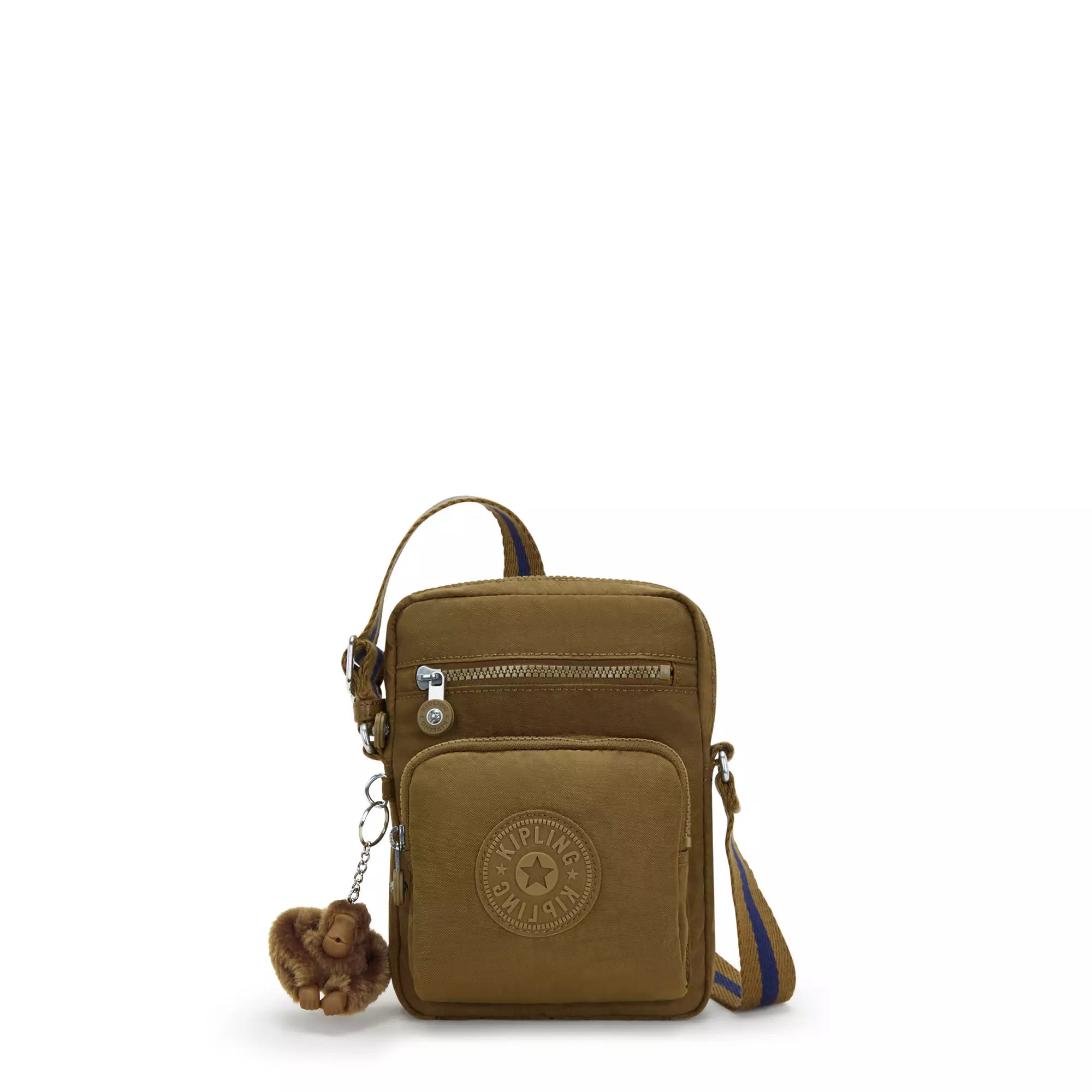 Crossbody with modern look-Kipling Gunne Crossbody Bag - Dry Laurel