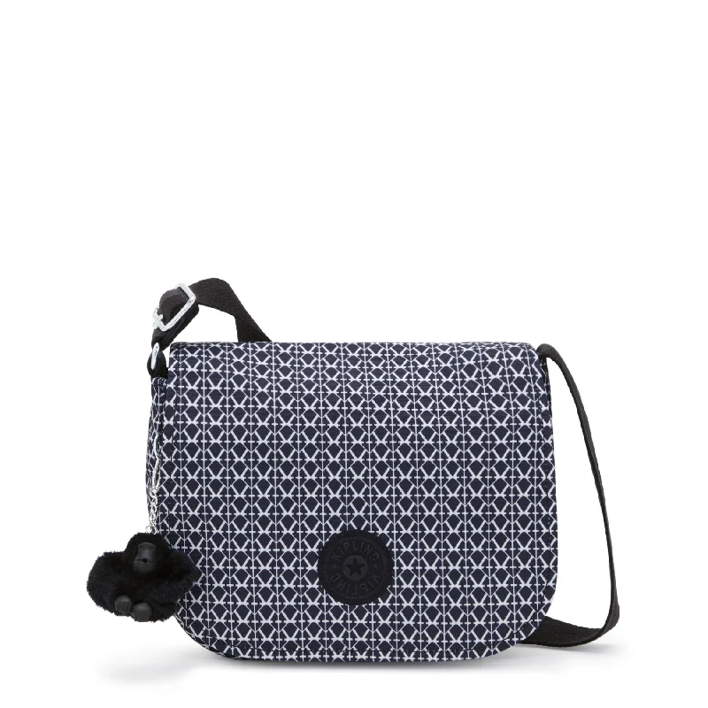 Crossbody pocket style-Kipling Loreen Medium Printed Crossbody Bag - Signature Print