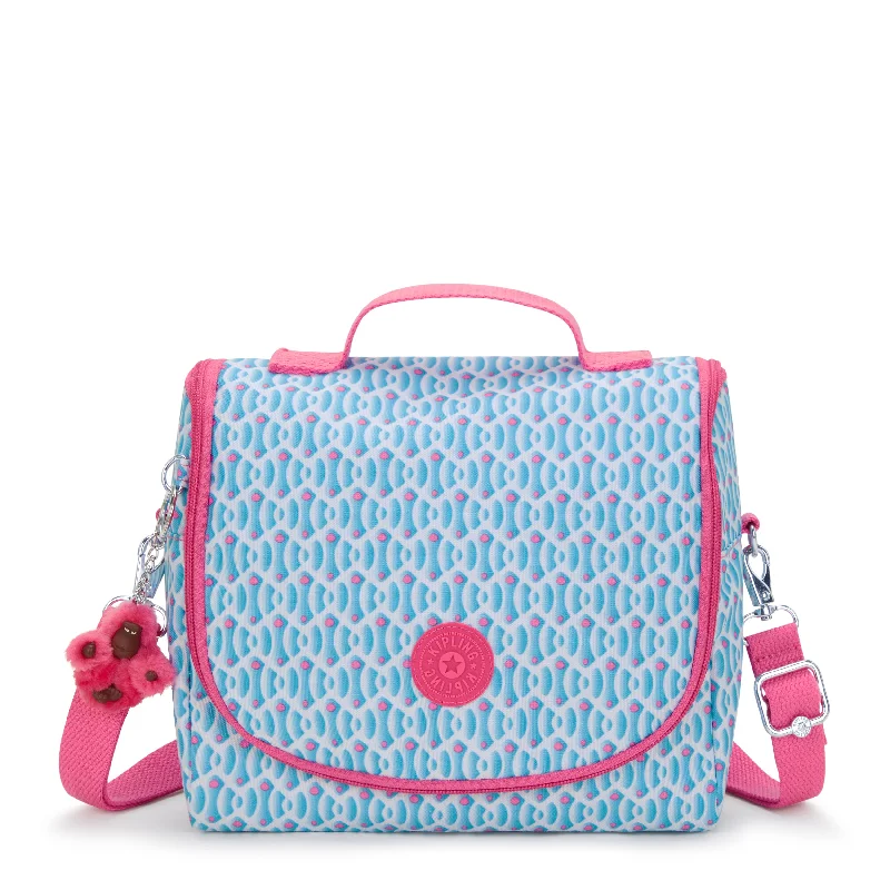 Bag for outdoor camping-Kipling New Kichirou Printed Lunch Bag - Dreamy Geo C