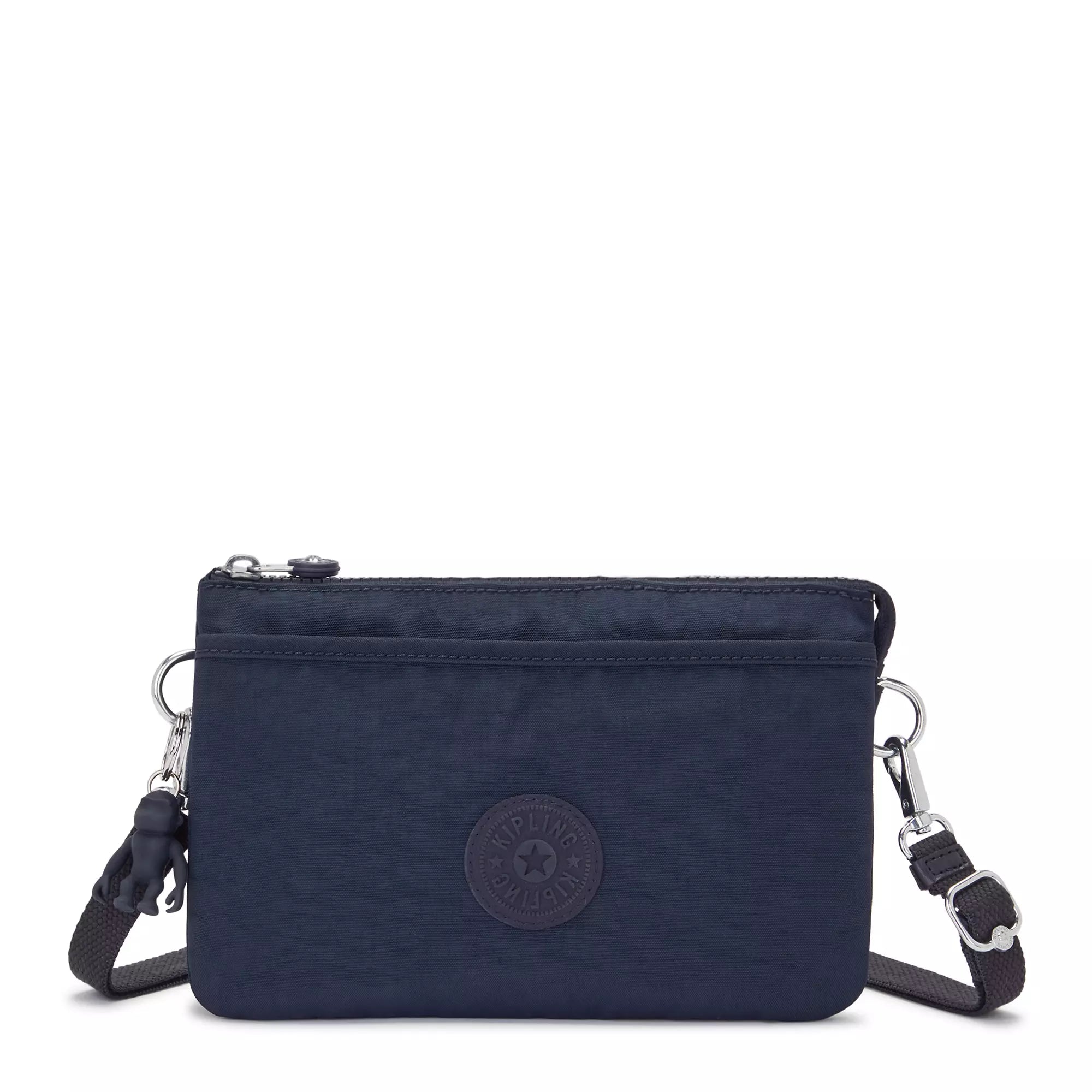 Crossbody for minimalist style-Kipling Riri Crossbody Bag - Blue Bleu 2