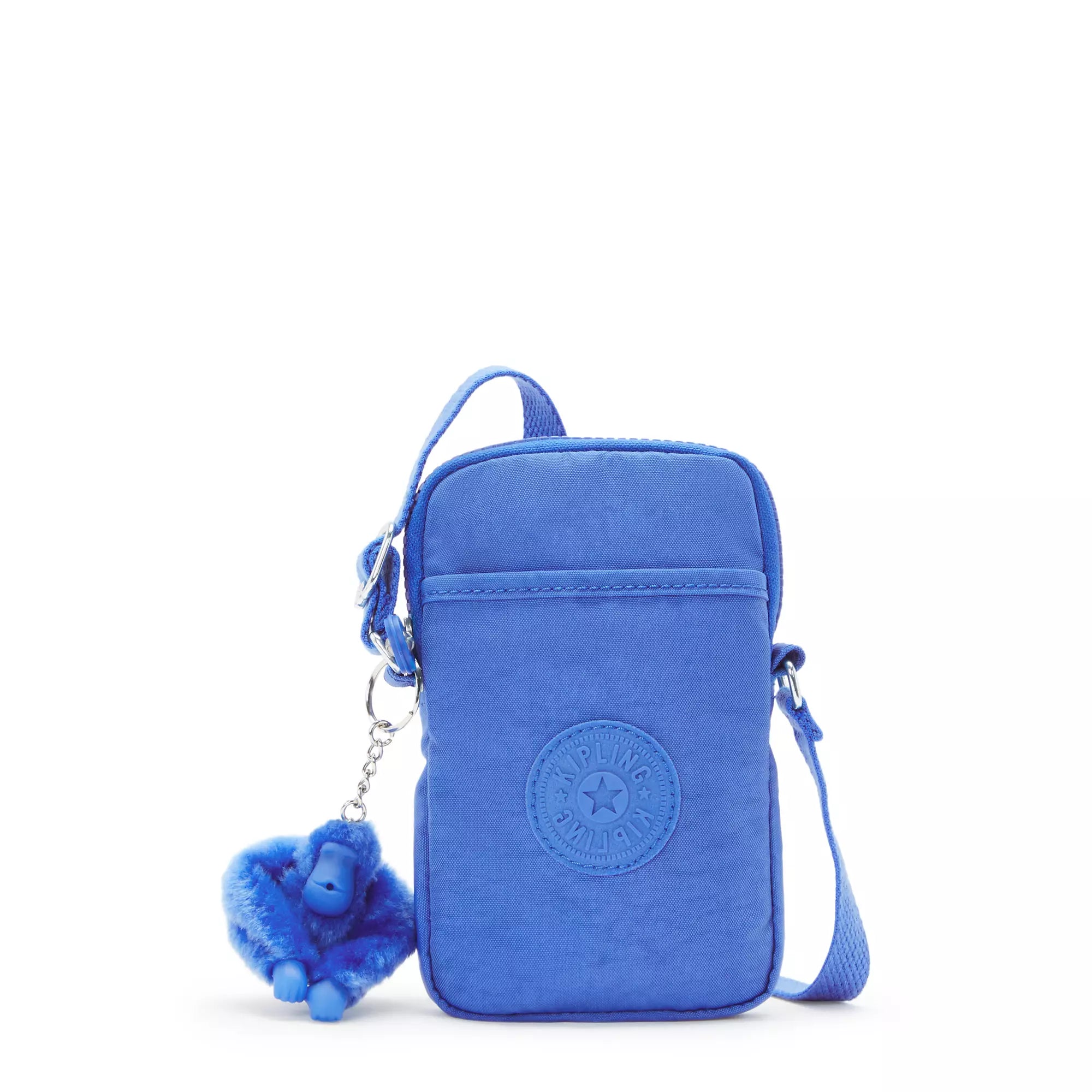 Crossbody functional design-Kipling Tally Crossbody Phone Bag - Havana Blue