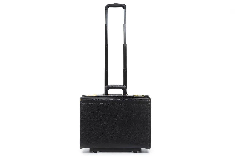 Suitcase with extra storage-suitcase with external pockets-Korchmar Defender 18" Wheeled Case