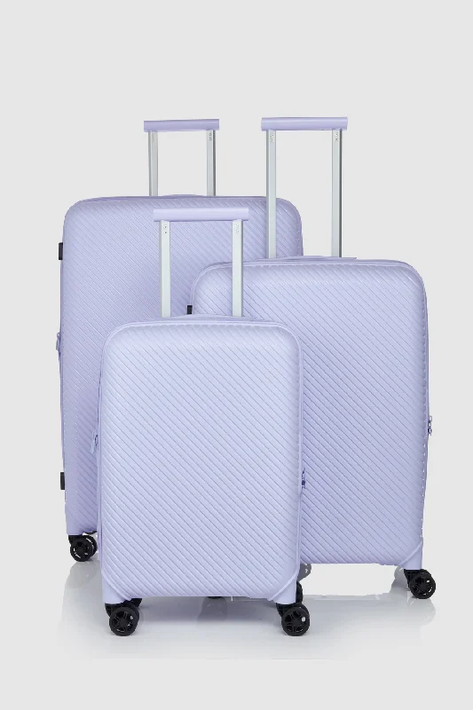 Suitcase for tech kits-luggage suitcase with expandable capacity-Bondi 3pc Suitcase Set