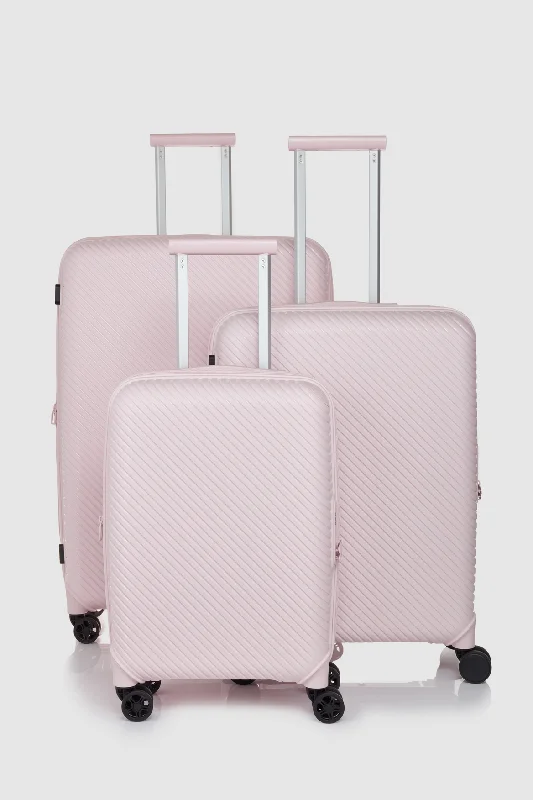 Suitcase for baby needs-hard-shell luggage for kids-Bondi 3pc Suitcase Set