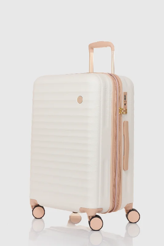 Suitcase with waterproof shell-suitcase with laptop compartment-Caype Check-In 65cm Suitcase