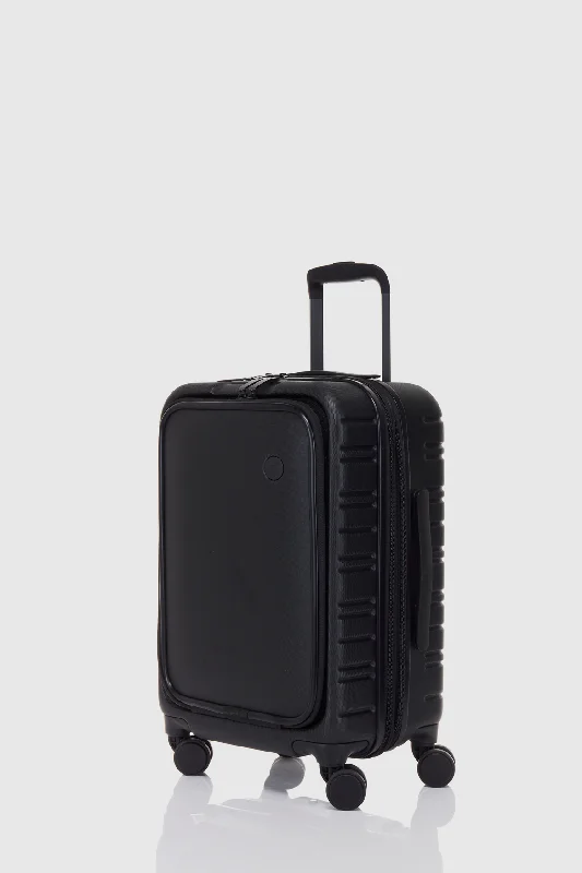 Suitcase with detachable wheels-lightweight luggage suitcase-Stori 55cm Front Open Suitcase