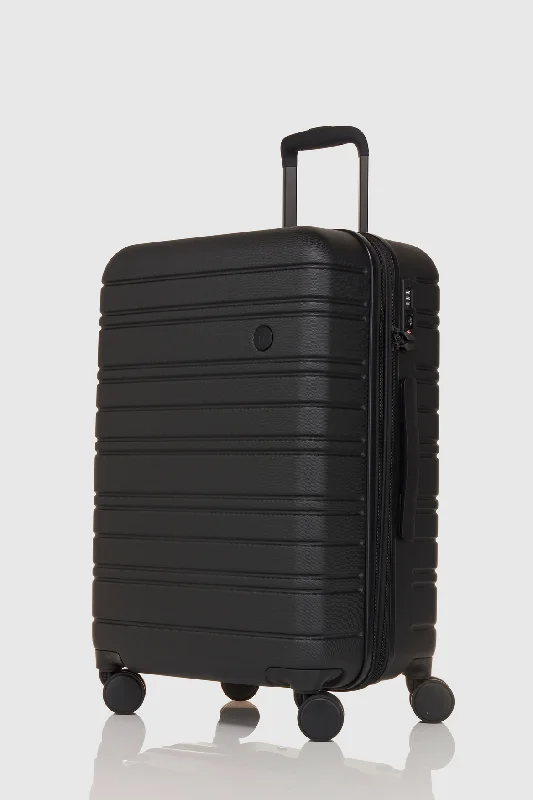 Suitcase with stretchable fabric-rolling suitcase-Stori Check-In 65cm Suitcase