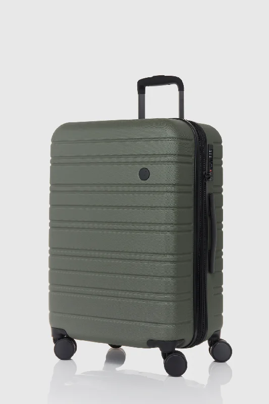 Suitcase with extra storage-suitcase with external pockets-Stori Check-In 65cm Suitcase