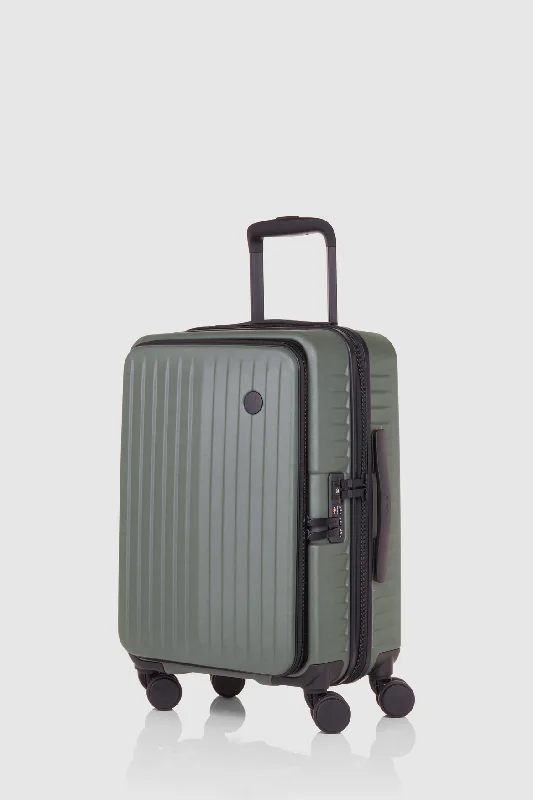 Suitcase with vibrant colors-suitcase for airlines-Venture Dual Open 55cm Suitcase