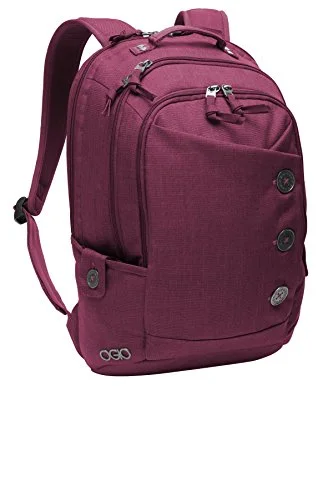 Suitcase with stripe print-travel bag suitcase-Ogio 414004 - Sunset Ladies 15" Computer Laptop Melrose Pack, Sunset