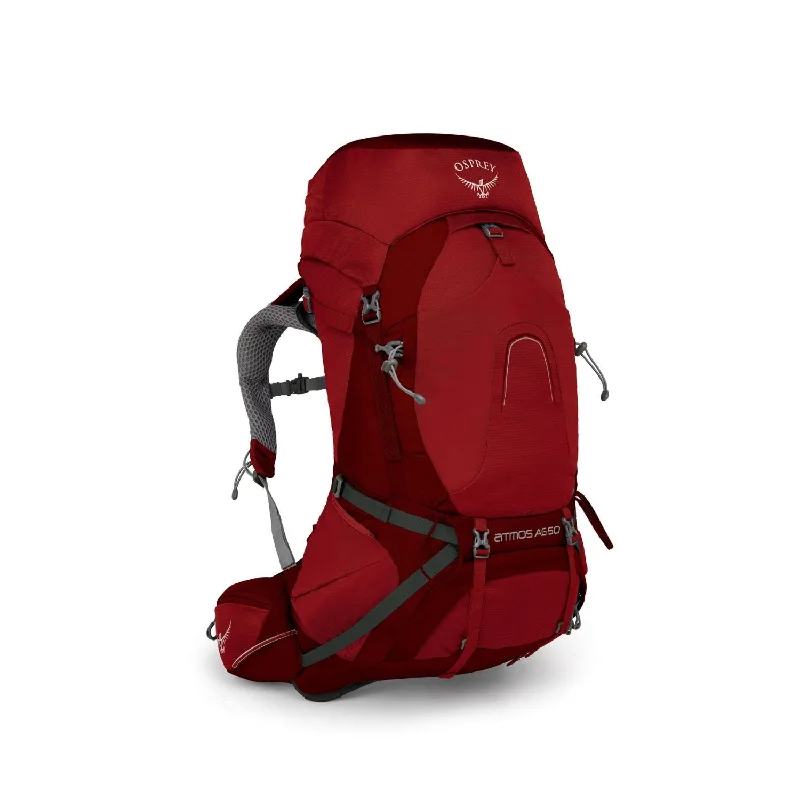 Backpack for hiking trails-backpack for carrying heavy textbooks-Osprey Atmos AG 50 Backpack - Large - Men's Backpacking