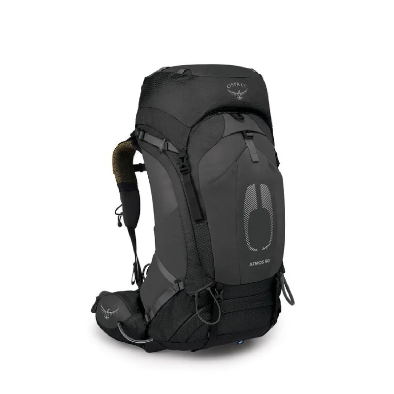 Backpack for outdoor gear-stylish backpack for university students-Osprey Atmos AG 50 Backpack S/M