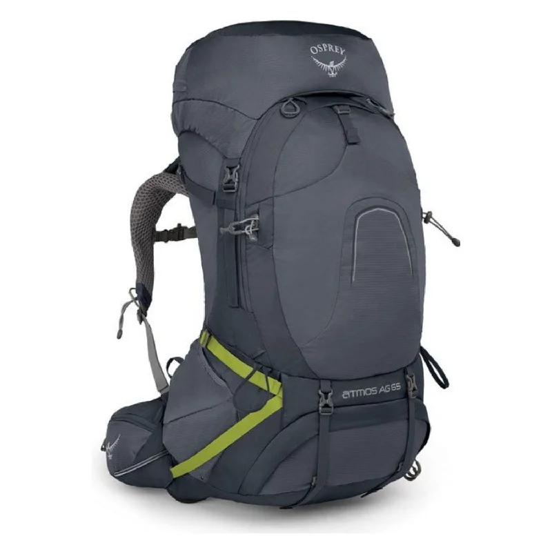 Backpack for adventure travel-backpack for a quick weekend trip-Osprey Atmos AG 65 Backpack - Medium - Men's Backpacking