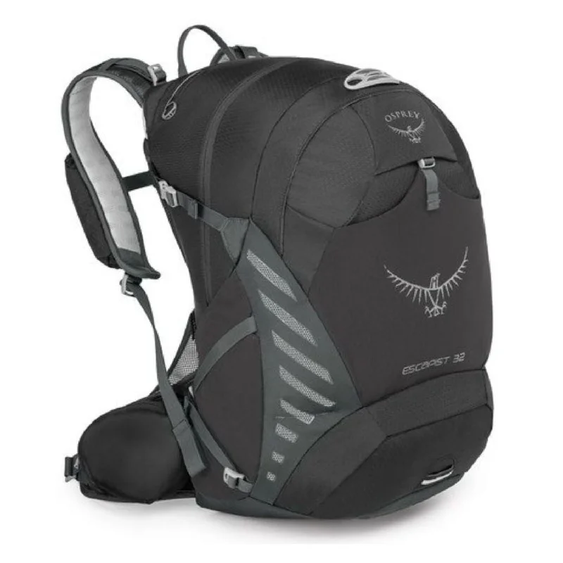 Backpack for hiking gear-backpack for mountaineering adventure-Osprey Escapist 32 Backpack - Medium/Large - Day Hiking - Biking