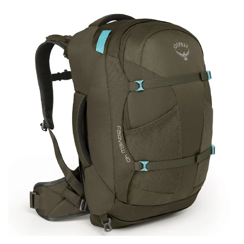 Backpack for outdoor enthusiasts-waterproof backpack for outdoor activities-Osprey Fairview Travel Pack Carry-On 40 Backpack - Extra Small/Small - Women's Travel - Trekking