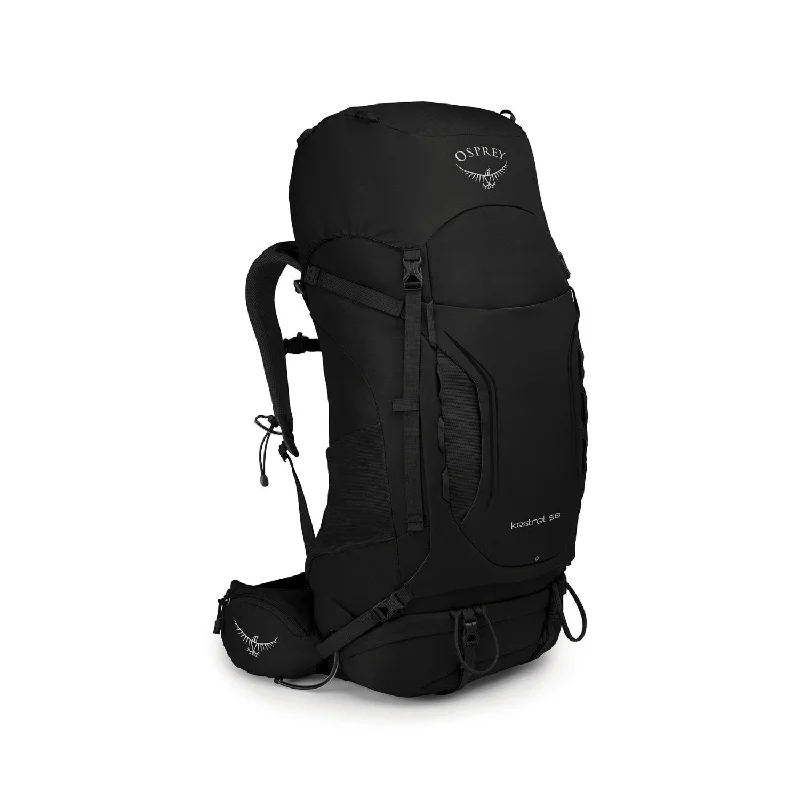 Backpack for long journeys-waterproof hiking backpack for wet conditions-Osprey Kestral 58 Backpack - Medium/Large - Men's Backpacking