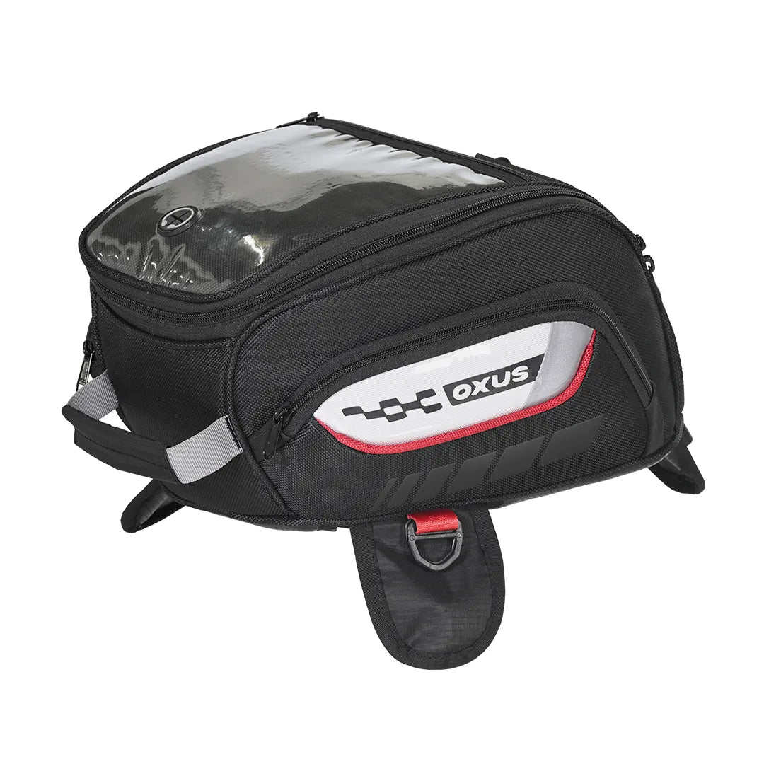 Travel bag with laptop pocket-OXUS UNIVERSAL MOTORCYCLE TANK BAG (STRAP BASED)