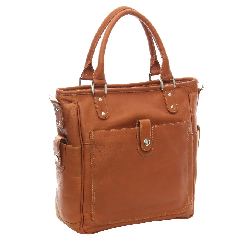 Suitcase with deep tones-eco travel carry-on suitcase-Piel Leather Tablet Shoulder Bag