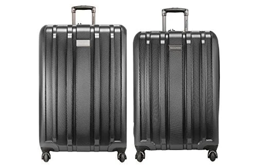 Suitcase for beach needs-luxury business suitcase-Ricardo Beverly Hills Yosemite 2 Piece Spinner Luggage Set | 25 And 29 Grey