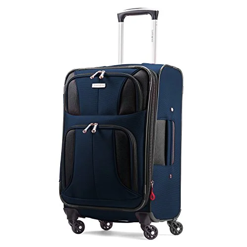 Suitcase for travel essentials-kids suitcase with cartoon-Samsonite Aspire Xlite 20-Inch Expandable Spinner (One_Size, Twilight Blue)