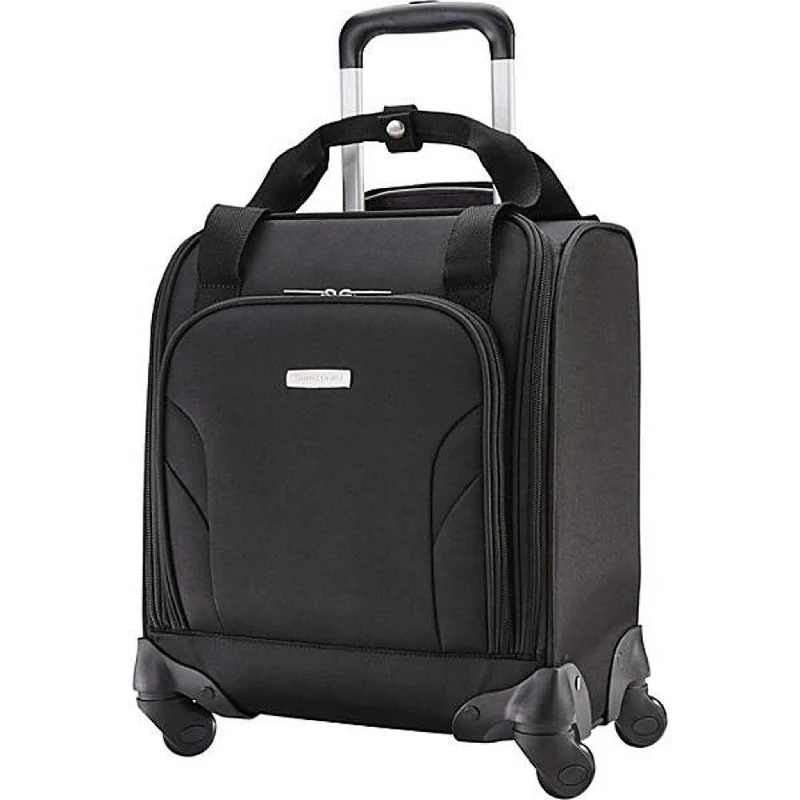 Suitcase with line print-compact luggage suitcase-Samsonite Business Cases Spinner Underseater With USB Port