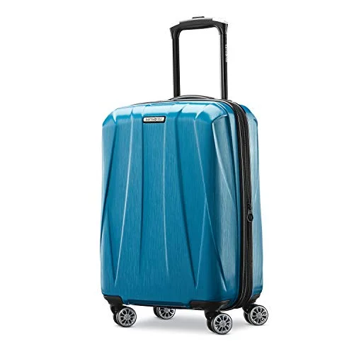 Suitcase for night trips-travel suitcase for lightweight packing-Samsonite Centric 2 Hardside Expandable Luggage with Spinner Wheels, Caribbean Blue, Carry-On 20-Inch