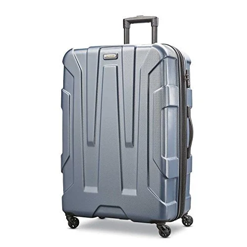 Suitcase with compact design-suitcase for business traveler-Samsonite Centric Hardside 28" Luggage, Blue Slate