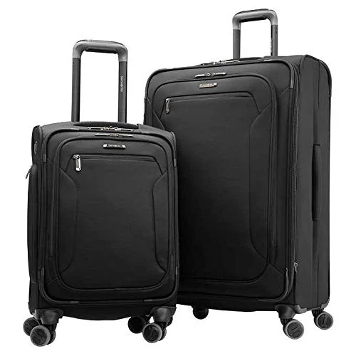 Suitcase with light shell-hard case carry-on suitcase-Samsonite Explore Eco 2-piece Softside Set