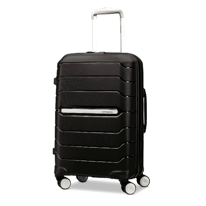 Suitcase with loud print-professional rolling suitcase-Samsonite Freeform 21" Carry-On Spinner