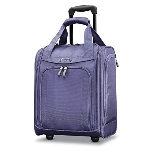 Samsonite Large Wheeled Underseater, Purple Cloud