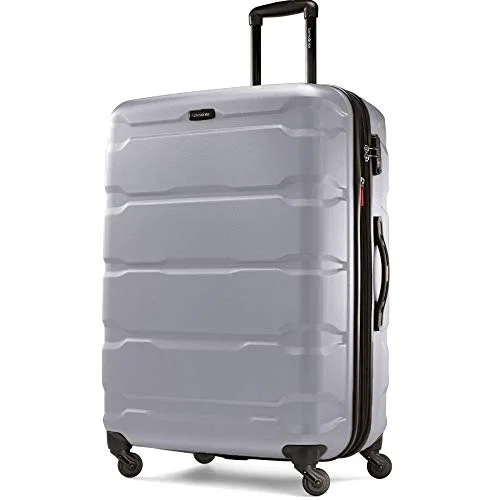 Suitcase for family outings-luggage for long-distance travel-Samsonite Omni PC 28" Spinner Platinum