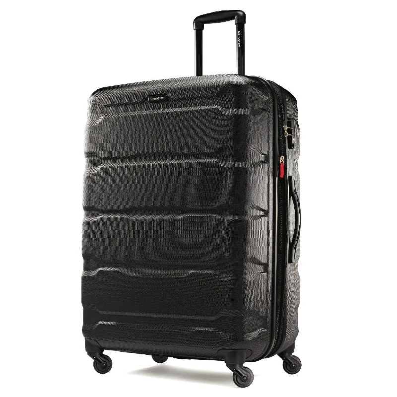 Suitcase with plaid pattern-carry-on luggage suitcase-Samsonite Omni PC Hardside Spinner 28"